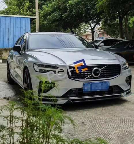 Kit de alerón para parachoques delantero sin pintar para Volvo S60 2020-2024 - Imagen 6 de 11