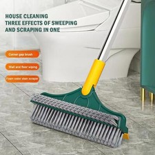 3IN1 Floor Brush Scrub 120° Rotatable Cleaning Tool Household with Long Handle