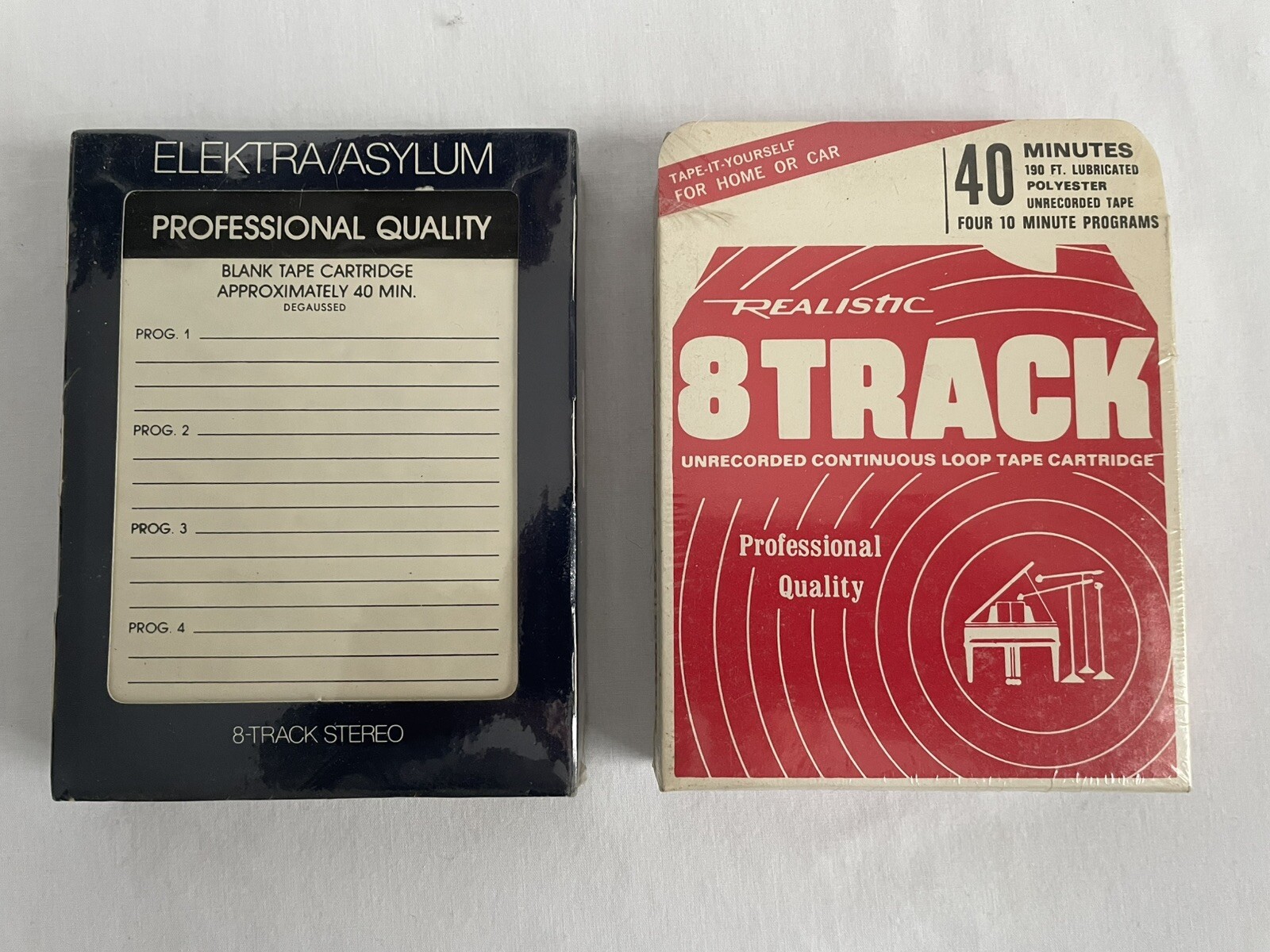 Blank 8 Track Tape Lot NEW AND SEALED