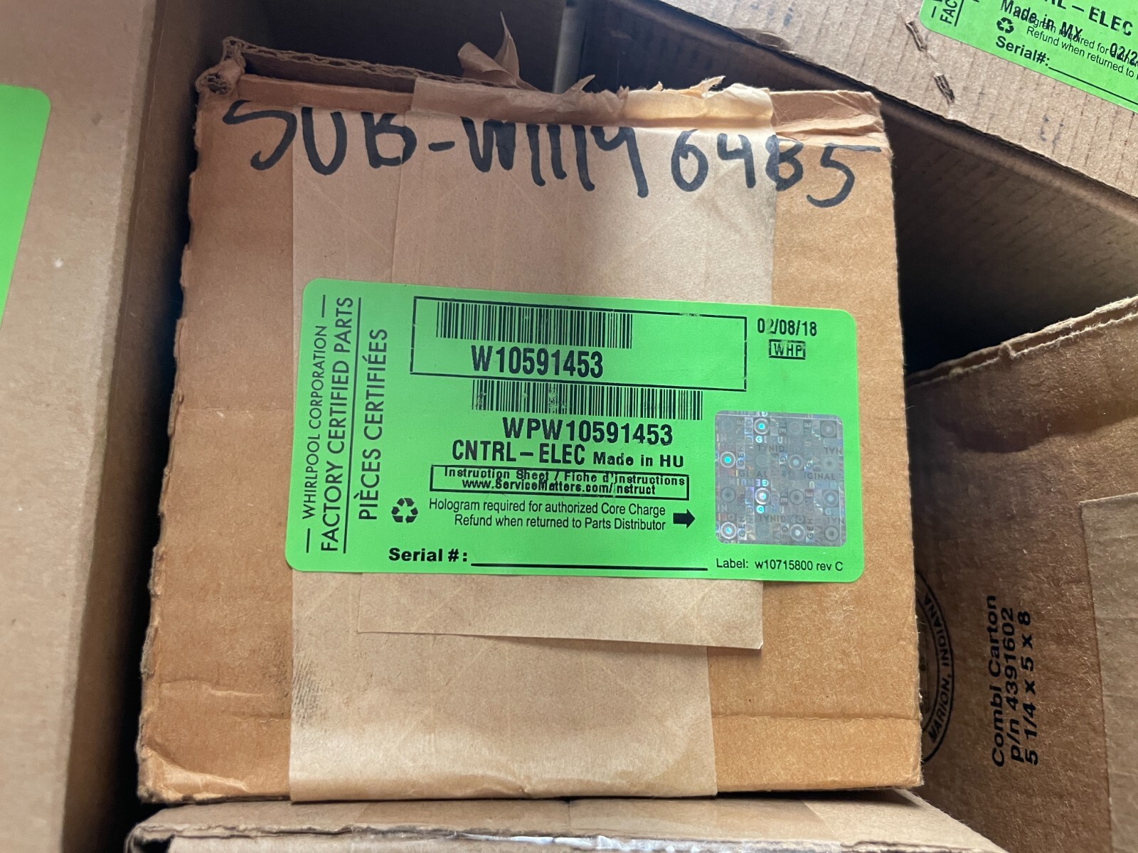 OEM IKEA Microwave Control Panel W10591453 W11196485 W11176666 WPW10591453 D13 Replacement Part