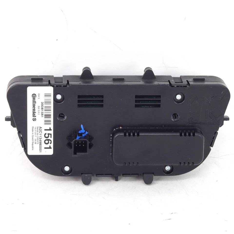 Interruptor de cabeza de CA CLIMATIZACIÓN PANEL MÓDULO DE CONTROL CLIMÁTICO 17-22 Buick Encore 39081561 OEM Foto 2 de 2