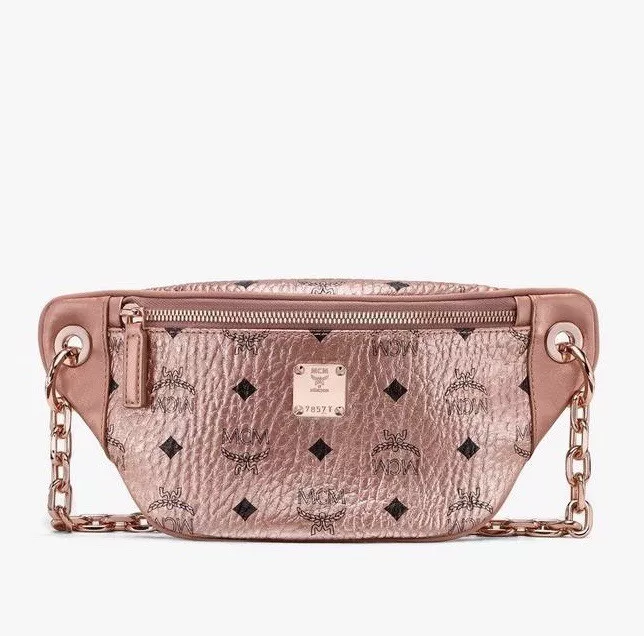 Shop MCM Small Essential Visetos Original Crossbody Bag