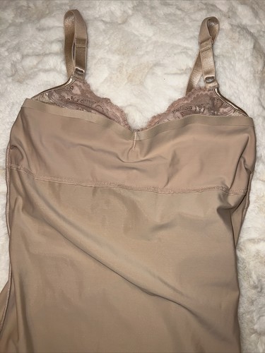 SPANX Haute Contour Tank Step Into Camisole Lavish Lace Blush Size S NEW $128.00 - Picture 11 of 11