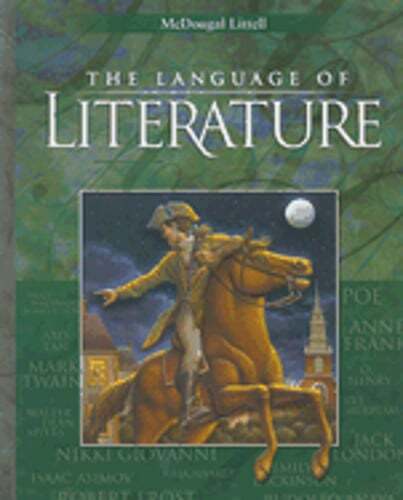 Language of Literature by McDougal-Littell Publishing Staff (2005