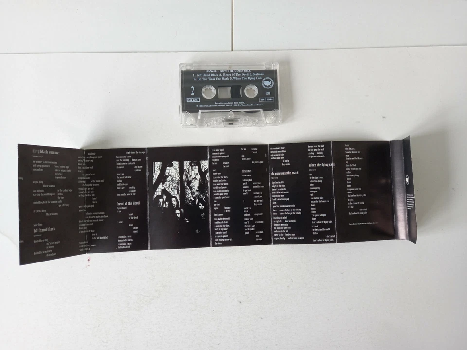 DANZIG    HOW THE GODS KILL    CASSETTE TAPE    - Image 4 of 4
