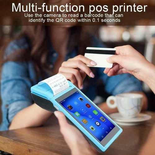 Per Terminale POS 6.0 Stampante Termica Portatile Ricevute 5 Pollici Touch Screen - Foto 1 di 21