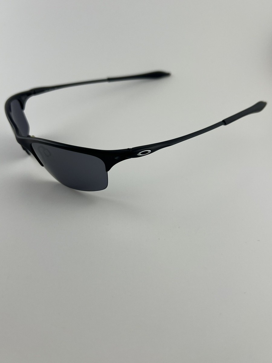 Oakley Half Wire XL Dark Carbon Black Iridium Spring Hinges Oakley Half Wire XL Dark Carbon Black Iridium Spring Hinges