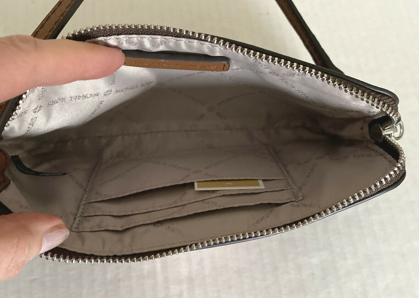 Michael Kors Jet Set Tangerine Melt Wristlet for sale online | eBay 