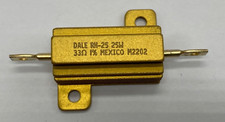 Vishay Dale wire wound resistor chassis mount RH02533R00FE02, 25 watt 33 ohm