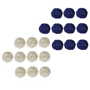 20 Decorative Rattan Twig Ball Vase Bowl Filler Rattan Wicker Cane