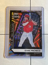 Izaac Pacheco 2021 Panini Elite Extra Edition Turn of the Century #ed /121 Tiger