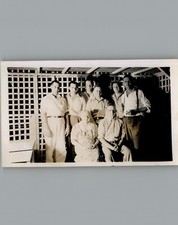 Antique 1940's Visiting The Air Raid Shelter - Black & White Photography Photo