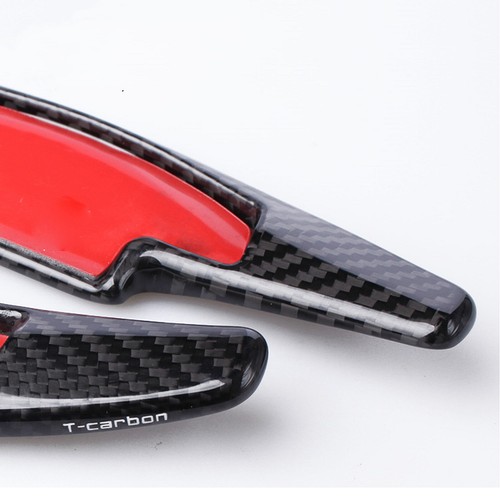 Carbon Fiber Black Car Steering Wheel Shift Paddle For 2017 Honda CR-V CIVIC - Picture 6 of 10