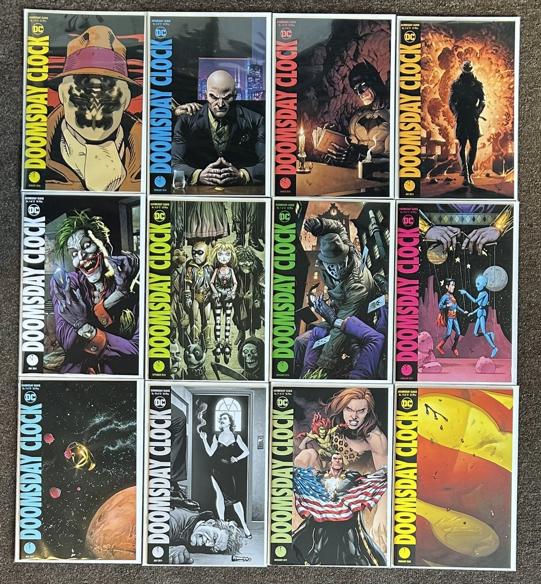 DOOMSDAY CLOCK 1-12全巻セット DOOMSDAY CLOCK 1-12全巻セット DOOMSDAY CLOCK 1 - 12 COMPLETE