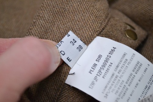 Plein Sud Jeanius Wool Viscose Polyester Brown Bootcut Pants Size F 36 I 40 US 4 - Picture 5 of 9