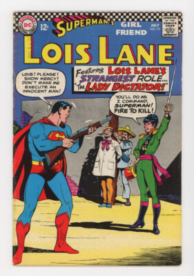 Superman's Girlfriend Lois Lane 75 dictator Lois, nice boots, nice VG/FN copy