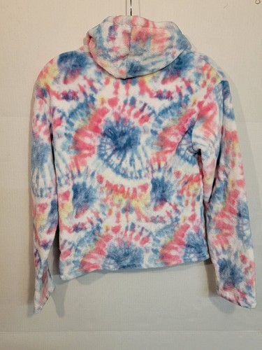 So XL 14/16 Girls Youth White Tie Dye Sweatpants /hoodie elastic waist & ankles - Picture 3 of 8