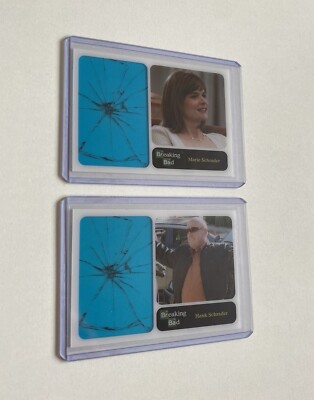 Breaking Bad Cryptozoic 2014 Blue Sky Insert Hank Schrader, Marie Schrader