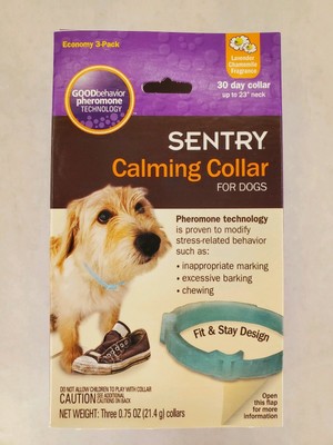 sentry calming collar for dogs