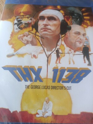 THX 1138 - George Lucas Directors Cut- Robert Duvall, Pleasence Blu-Ray Dt. ton