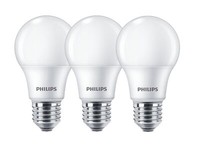 3Er-Set Philips E27 Led Birne Corepro 8W 806Lm Warmweiss Wie 60W In Profi-Qua...