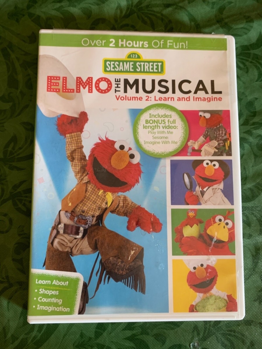 Sesame Street Elmo the musical volume two DVD tested~ SHELF198 | eBay