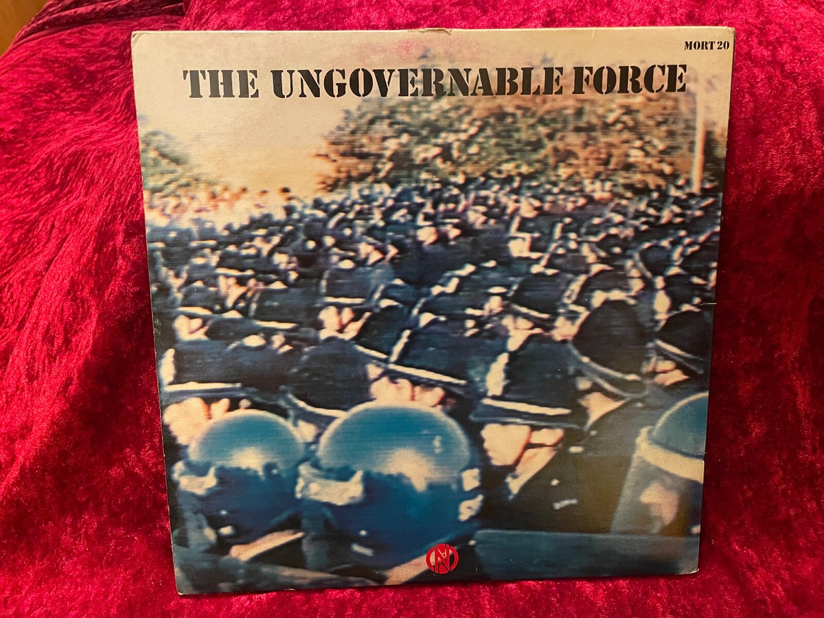 CONFLICT The Ungovernable Force VG+ 1986 UK Mort 20 w Lyric CONFLICT The Ungovernable Force VG+ 1986 UK Mort 20 w Lyric