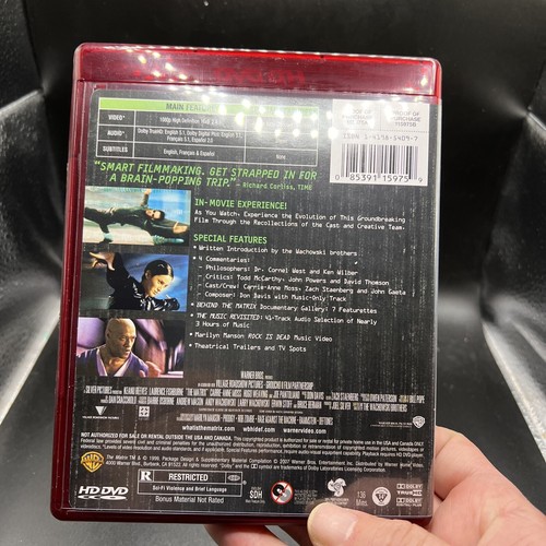 The Complete Matrix Trilogy (HD-DVD, 2007, 3-Disc Set) - Picture 8 of 24