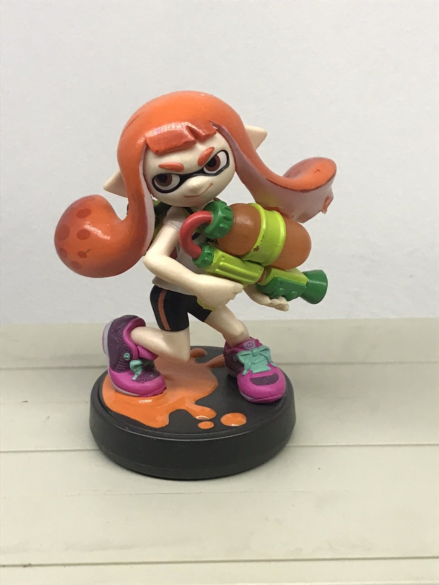 Splatoon Orange Inkling Girl Amiibo Super Smash Bros. Nintendo