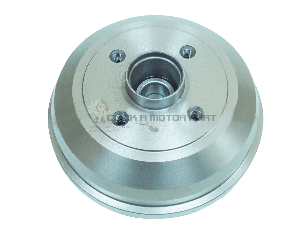 VAUXHALL CORSA C 0006 1 REAR BRAKE DRUM WHEEL BEARING FITTED NO ABS