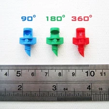 5/50pc EZ Clone Sprayer Nozzle Jet Mister Cloning Machine Hydroponic 90/180/360°