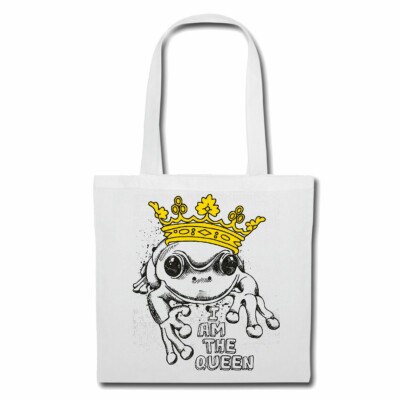 Tasche Beutel Baumwolltasche I AM THE QUEEN LIFESTYLE FASHION STREET WEAR HIPHOP