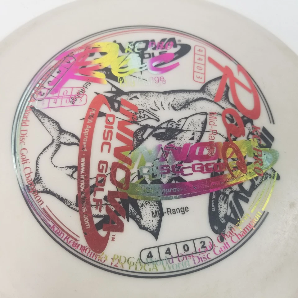 Innova Disc Golf SHARK Mid Range Champion Ken KC PRO Roc Misprint 4 4 0 2 180g - Image 3 of 4