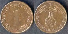 Germany Alemania 1 Reichspfennig 1938 A (#3)