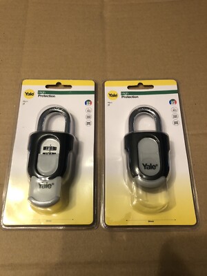Yale Kombination Vorhängeschloss Folie - SKU - Y879/55/130/1 brandneu 2er-Pack