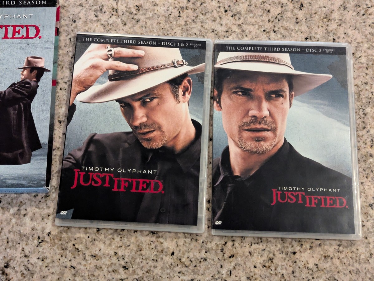 Justified: the Complete Third Season／ [DVD] [Import] Justified: The Complete Third Season (DVD, 2012, 3-Disc Set