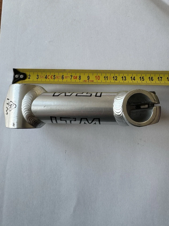 Vástago ITM tomahawk 1-1/8ª dirección 25,8 mm abrazadera de manillar Foto 3 de 3