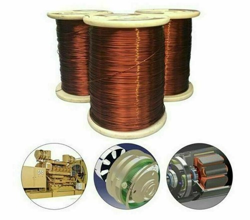 100g Weight Enamelled Copper Magnet Wire For DIY Motor Generator Coil Winding - Picture 1 of 12