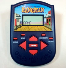 Milton Bradley MB Hangman Electronic Handheld Game Vintage 1995 - Fresh Battery