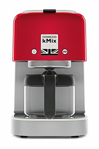 Kenwood COX750RD Kmix Macchina per il caffè, 1000 Watt, per 6 tazze, rosso (a1u)
