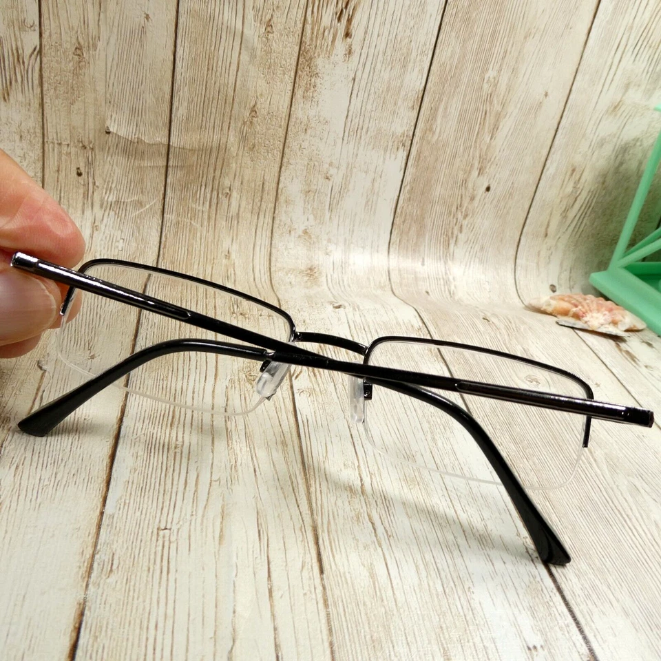 Gafas de lectura TruVision Readers Gunmetal media llanta - Newton 9509 +1,50 Foto 2 de 4