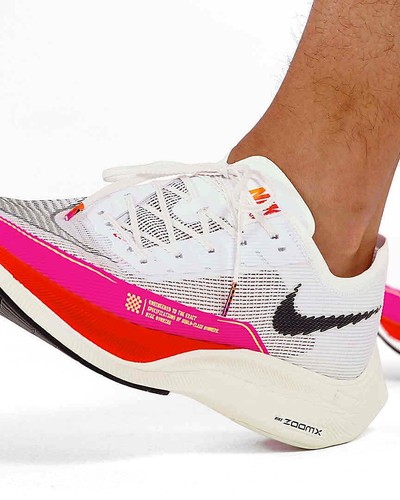 NIKE ZOOMX VAPORFLY NEXT% 2 "RAWDACIOUS" SIZE 15 BRAND NEW W/BOX (DJ5457-100) - Picture 5 of 8
