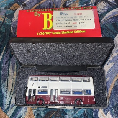 BRITBUS N 6207 1:76 SCANIA METROPOLITAN 2 DOOR D/DECK BUS LESEBUS BOXED