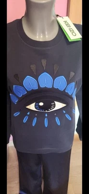 Sweat KENZO EYE BLUE taille L neuf - Photo 1/4