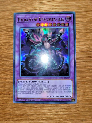 Yugioh Predaplant Dragostapelia RA01-EN027 Ultra Rare English 1st Edition