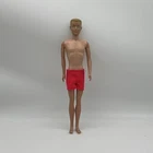 Mattel Ken Doll 1960s Painted BlondeHair 0750 1964-68 Hawthorne Swim Trunks Vtg