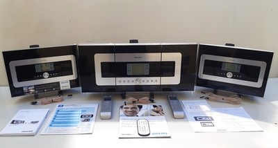 PHILIPS STREAMIUM wireless music (center C700 + 2x station S700) TOP + 3x FB