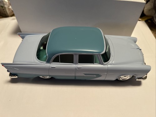 1956 Plymouth Belvedere Plastic Promo Model By Johan 1/25 Scale Powder Blue - Picture 1 of 12