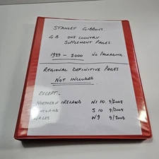 Stanley Gibbons GB One Country (4 Ring) Album Supplement Pages 1989-2000