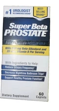 Vitality Super Beta Prostate Urinary Health 60ct, Exp 12/2026+ New In Box